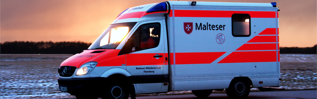 Internetseite des Malteser Hilfsdienst Flensburg